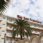 Balkone auf der Südseite des Hotel Riu San Francisco