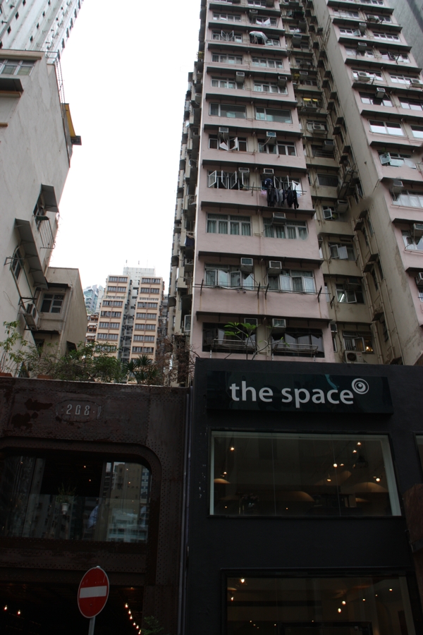 Appartmenthäuser auf Hong Kong Island