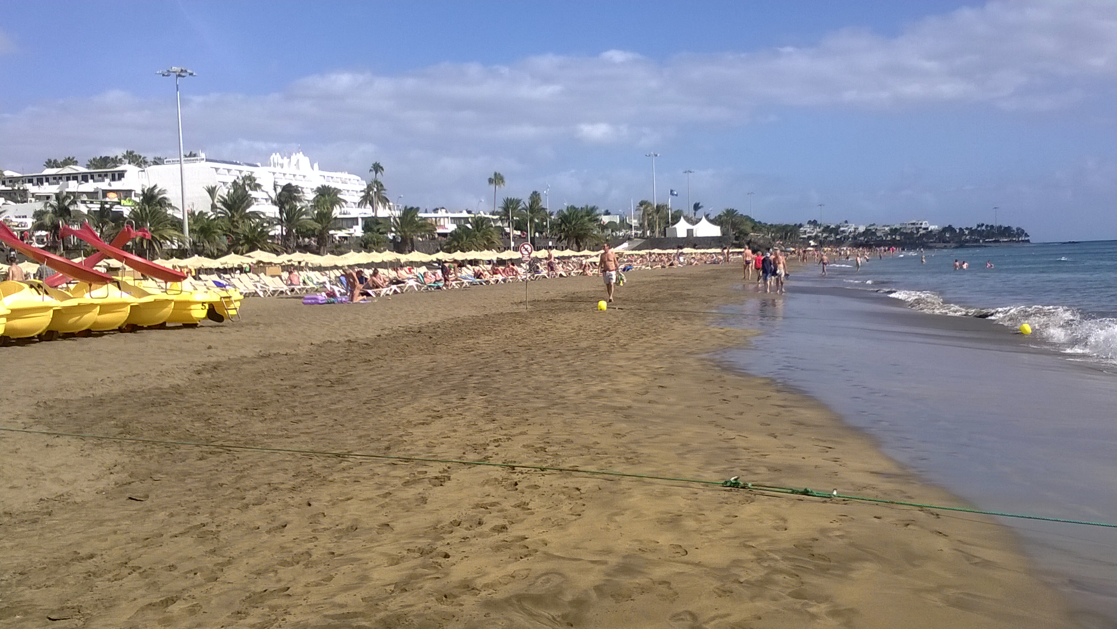 Playa Grande auf Lanzarote