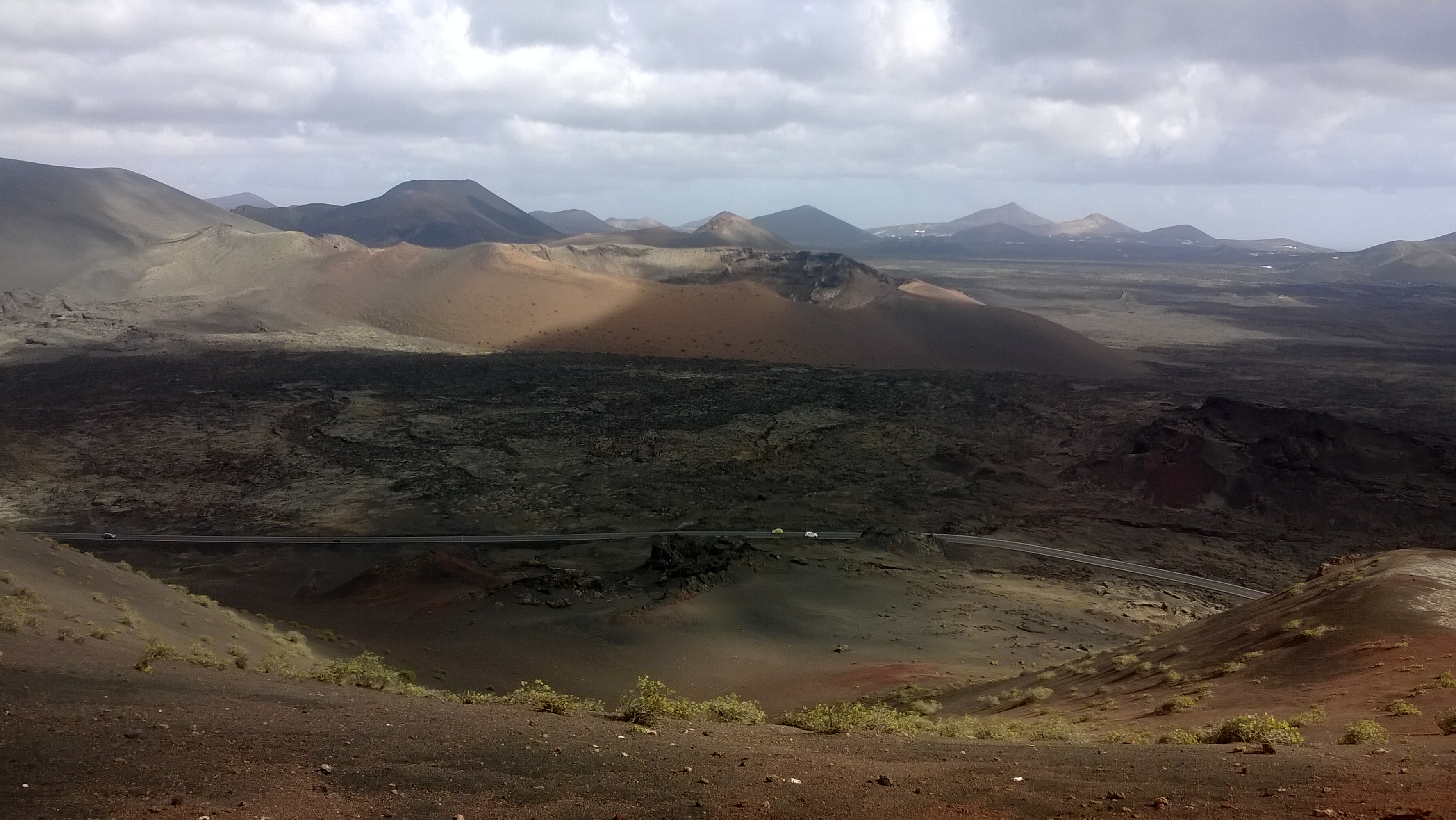 Krater im Timanfaya Nationalpark