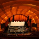 Bühne in der Radio City Music Hall New York