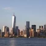 Blick auf Lower Manhattan