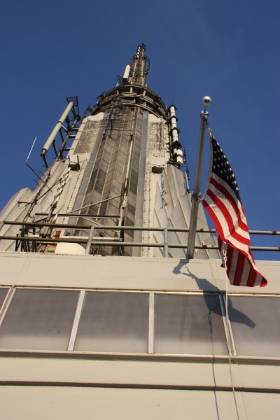 Spitze des Empire State Building