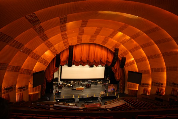 Blick in die Radio City Music Hall