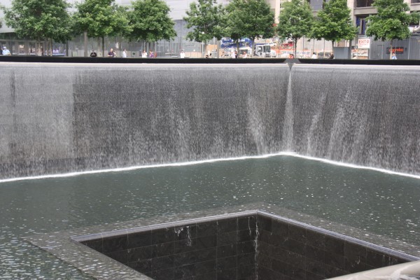 Wasserfall des 9/11 Memorials