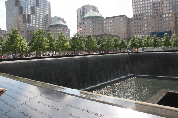 Gedenkstätte an den Terroranschlag auf das World Trade Center