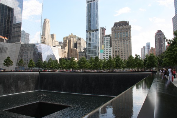 Mahnmal am Ground Zero in New York