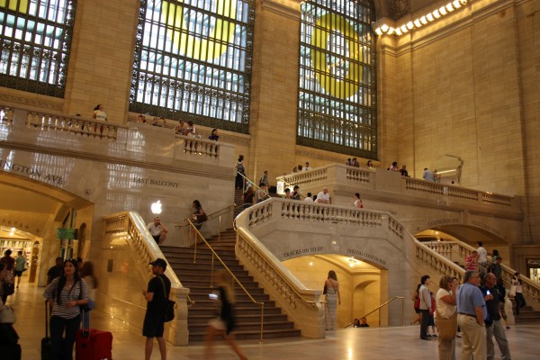 Treppen im Grand Central Terminal New York
