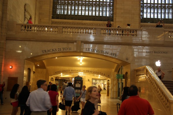 Treiben im Grand Central Terminal New York