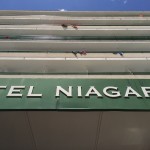 Blick auf das Hotel Niagara von der Schinkenstrasse