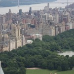 Blick vom Rockefeller Center über den Central Park