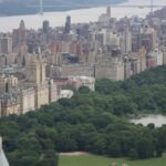 Blick vom Rockefeller Center über den Central Park