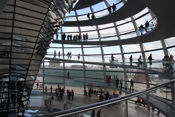 Reichstagskuppel von Innen