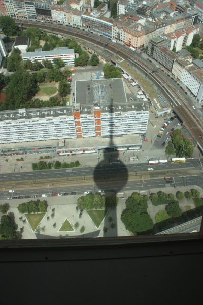 Schatten Berliner Fernsehturm