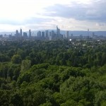 Skylineblick vom Frankfurter Goetheturm