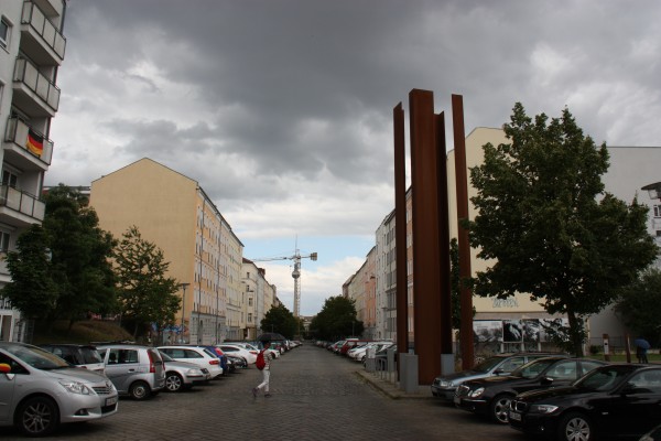 Ehemaliger Wachturm der Berliner Mauer