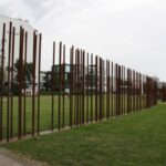 Verlauf der Berliner Mauer entlang Bernauer Straße