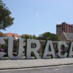 Curacao Buchstaben in Willemstad