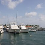 Yachten im Hafen von Oranjestad