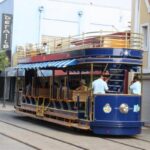 Offene Straßenbahn in Oranjestad auf Aruba