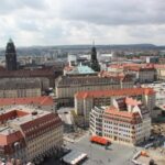 Blick über Dresdner Altstadt