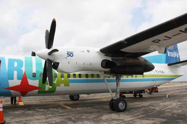 Flugzeug der Insel-Air Flotte
