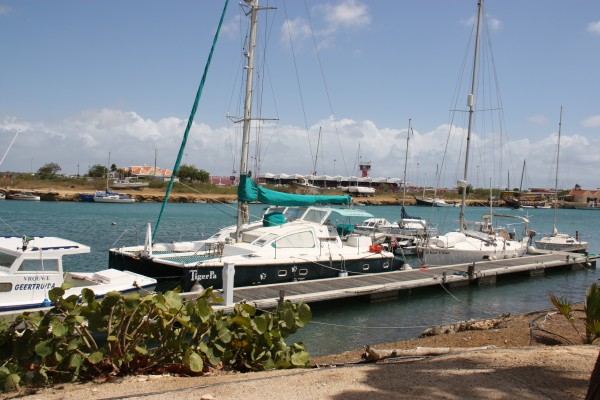 Yachten im Plaza Resort Bonaire