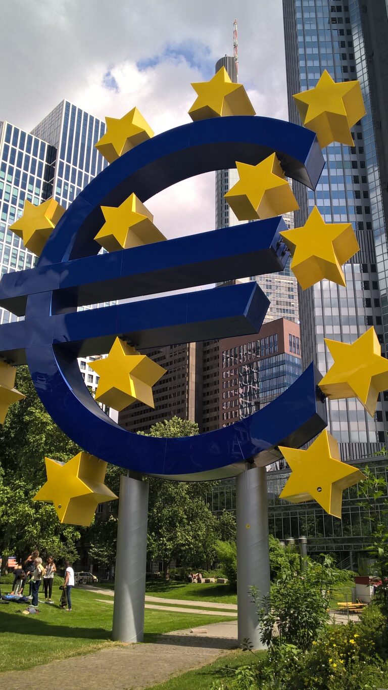 Euro in Frankfurt
