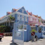 Bunte Häuser in Pietermaai auf Curacao