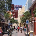 Fußgängerzone in Willemstad, Curacao