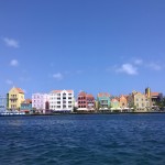 Handelskaade Punda in Willemstad auf Curacao