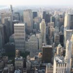 Hochhäuser vom Empire State Building aus