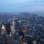 New York in der Dämmerung