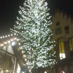 Weihnachtsbaum auf dem Frankfurter Römer