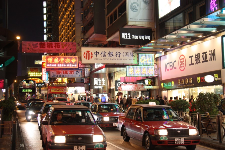 Taxen in Hong Kong