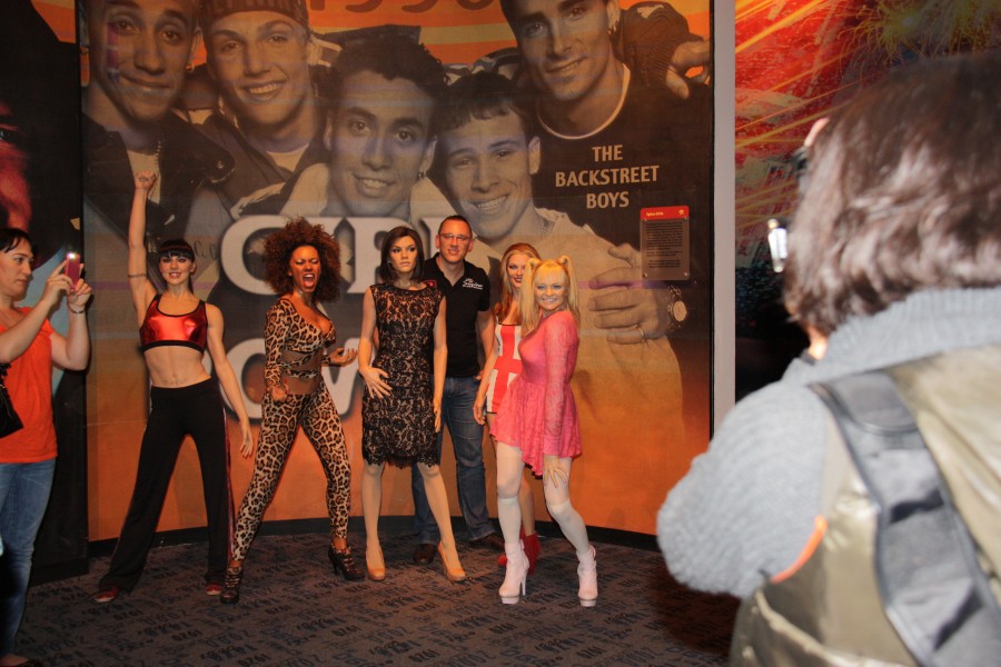 Spice Girls im Madame Tussauds New York