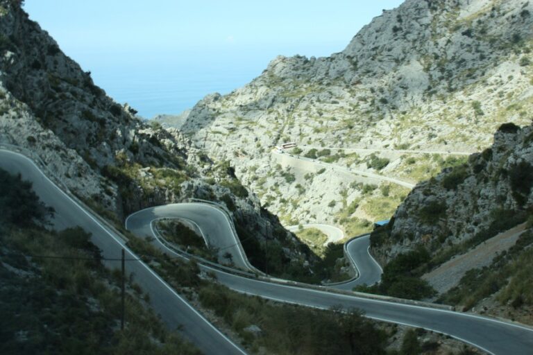 Haarnadelkurven nach Sa Calobra