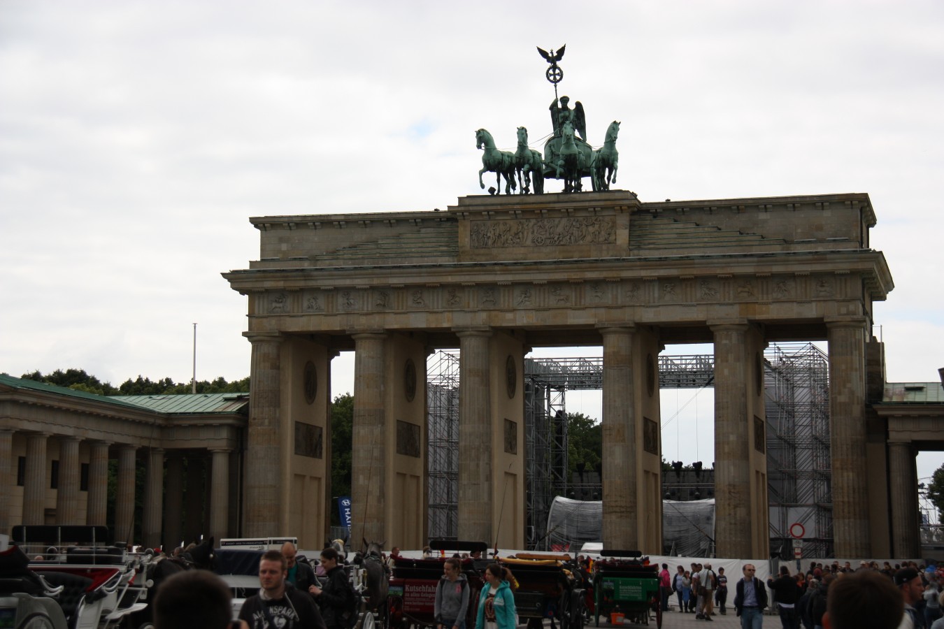 Brandenburger Tor mit der Quadriga