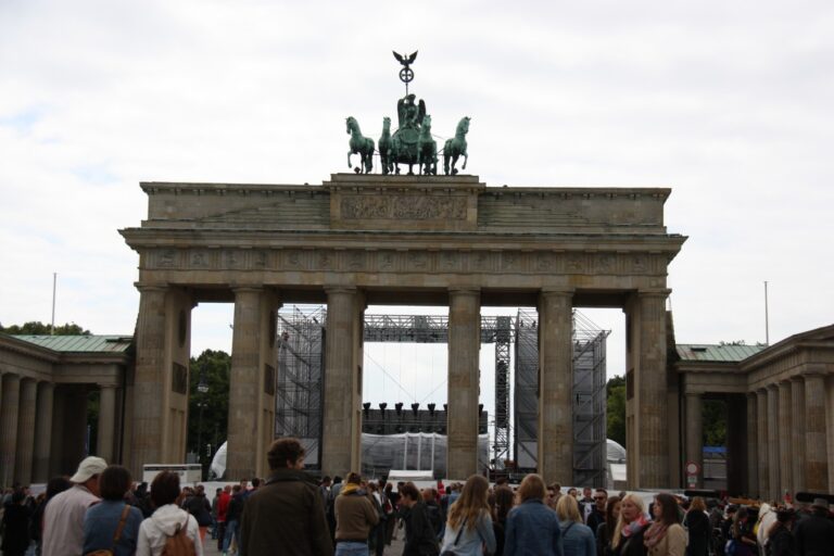 Feier am Brandenburger Tor