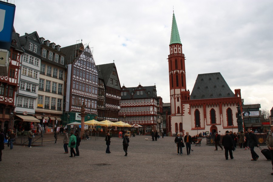 Samstagsberg (Ostzeile) mit Nikolaikirche