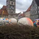 Osternest vor dem Schimmelturm in Lauingen