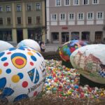 Riesiges Osternest in Lauingen