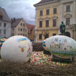 Ostereier in Lauingen