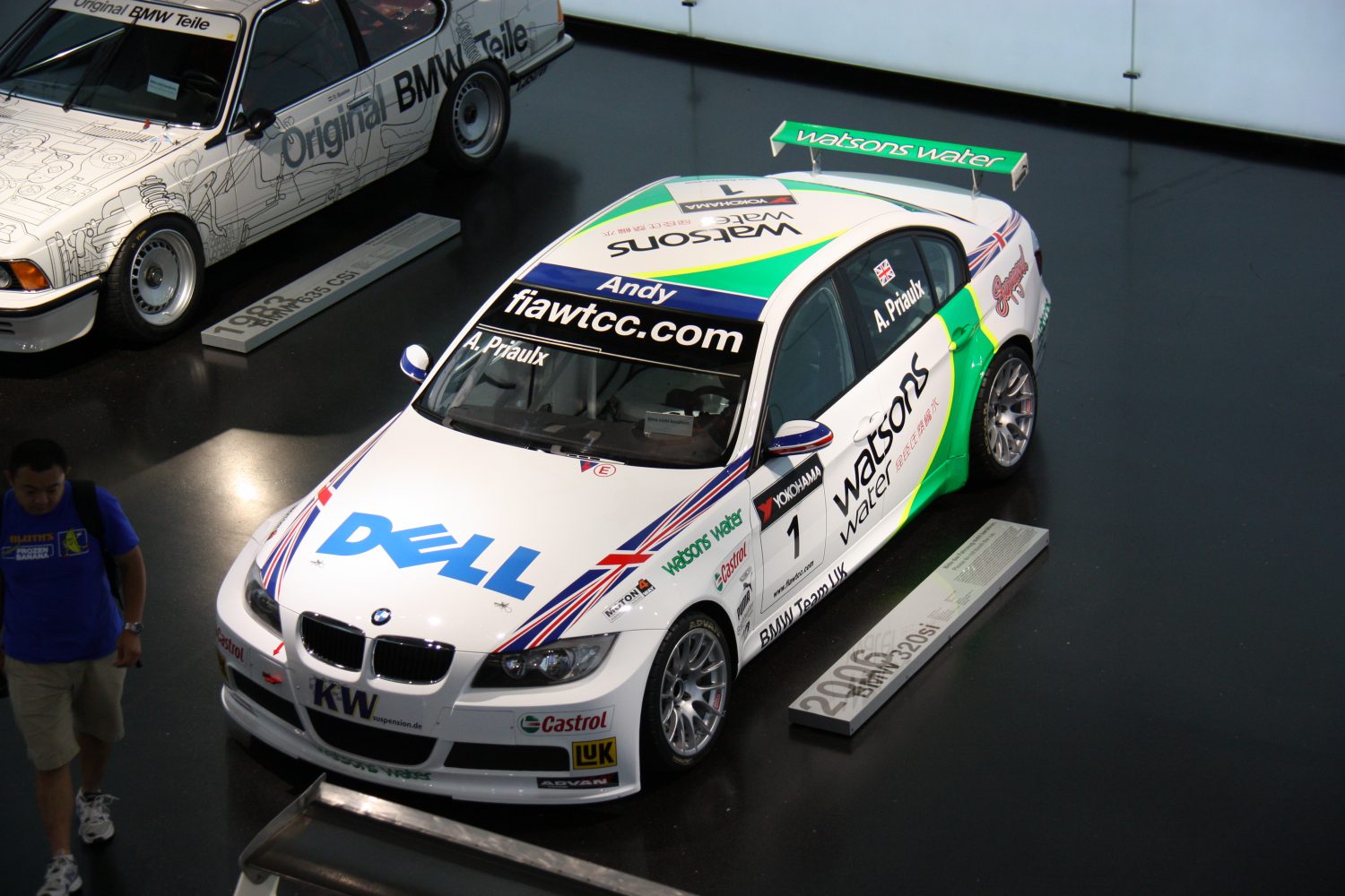BMW Rennwagen im BMW Museum