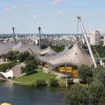 Olympiastadion und Olympiasee München