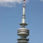 Spitze des Olympiaturms München