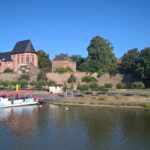 Mainfähre über den Main bei Höchst