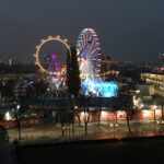 Wiener Prater bei Nacht