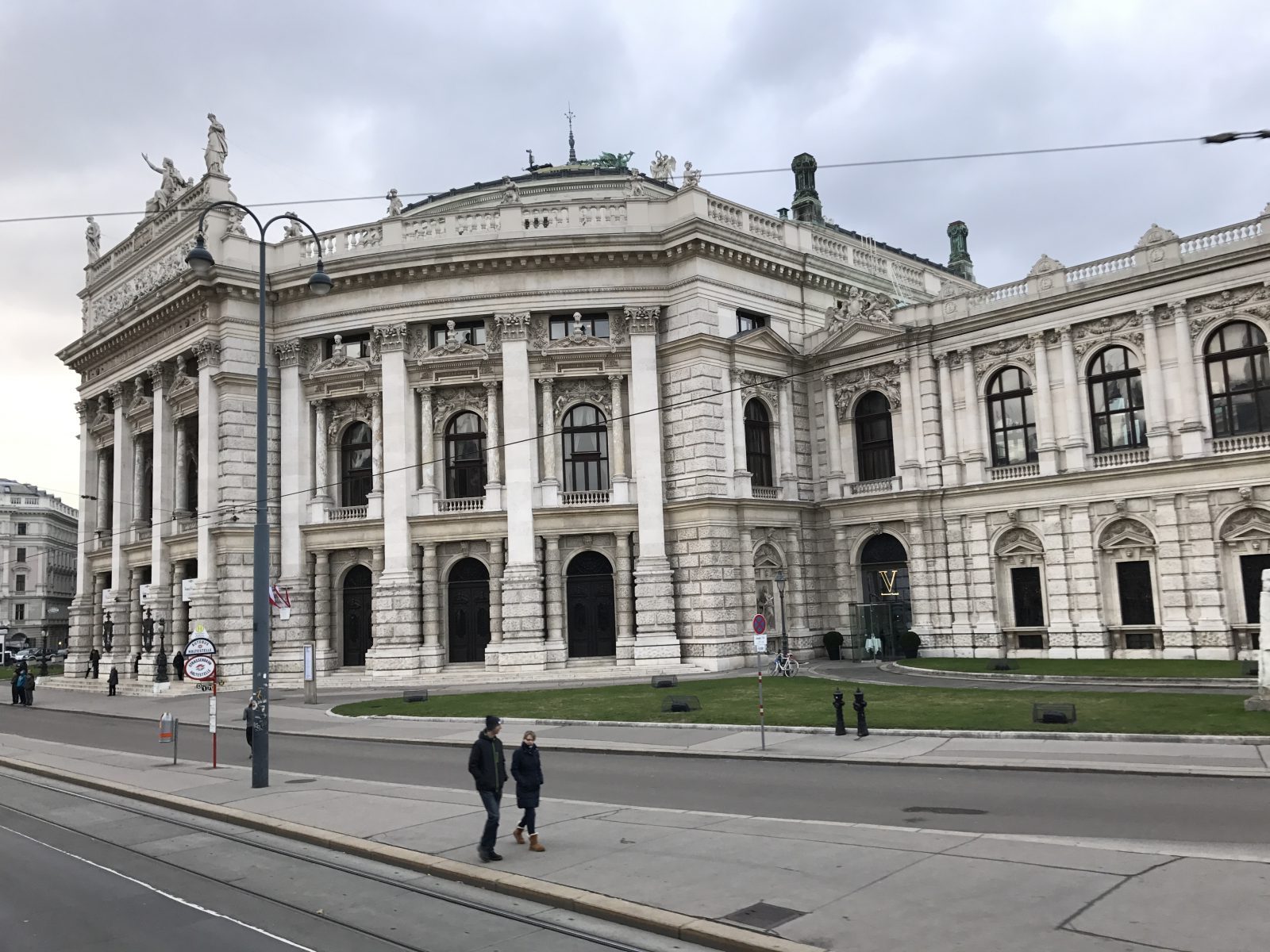 Gebäude historischer Architektur in Wien