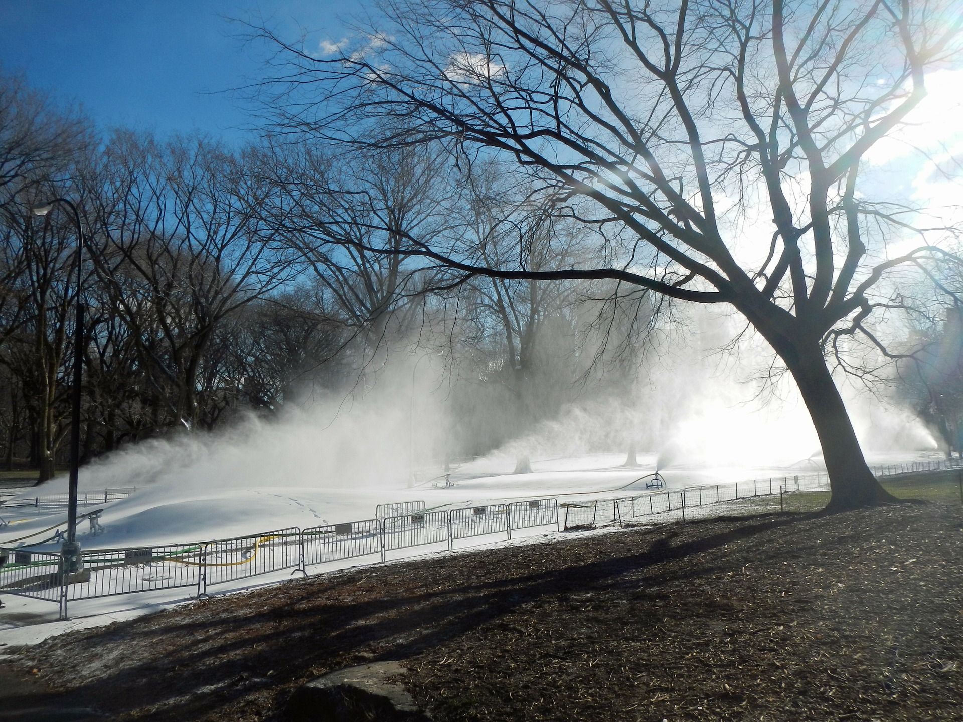 Der Wollman Skating Rink im Central Park hat noch den ganzen Februar geöffnet